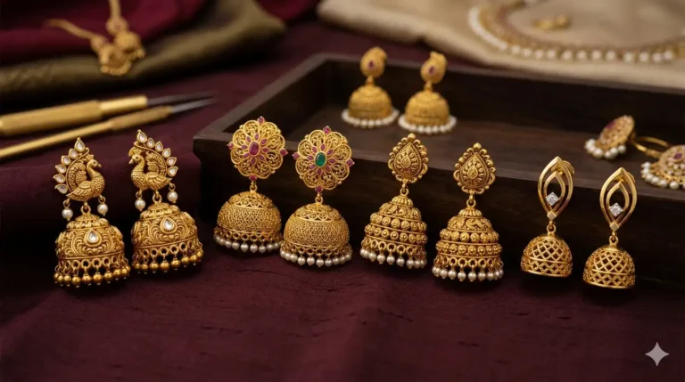 22K Gold Jhumka Designs with Price (2026) – Latest Traditional & Modern Styles
